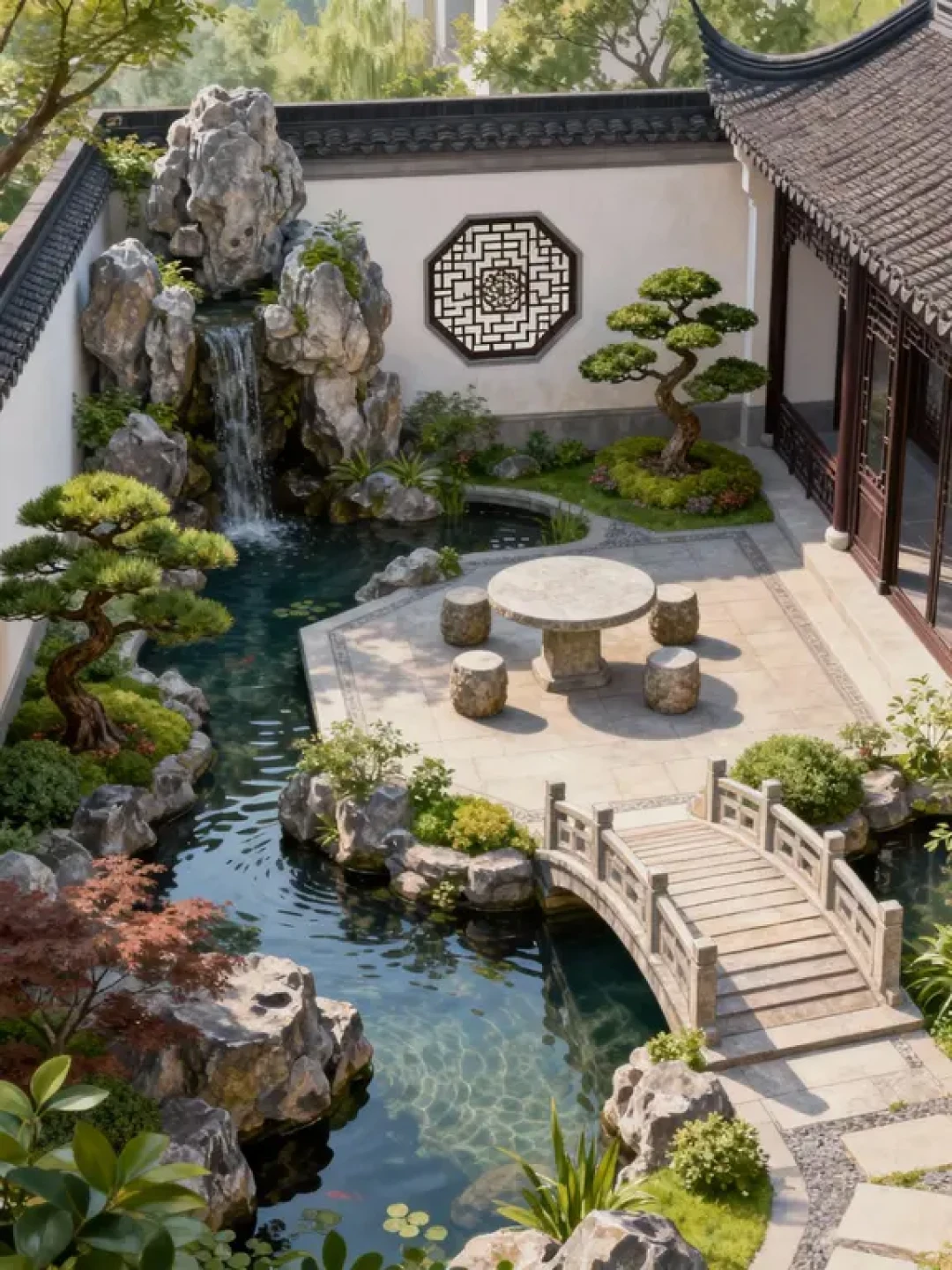 新中式庭院 | 一园藏尽东方雅韵