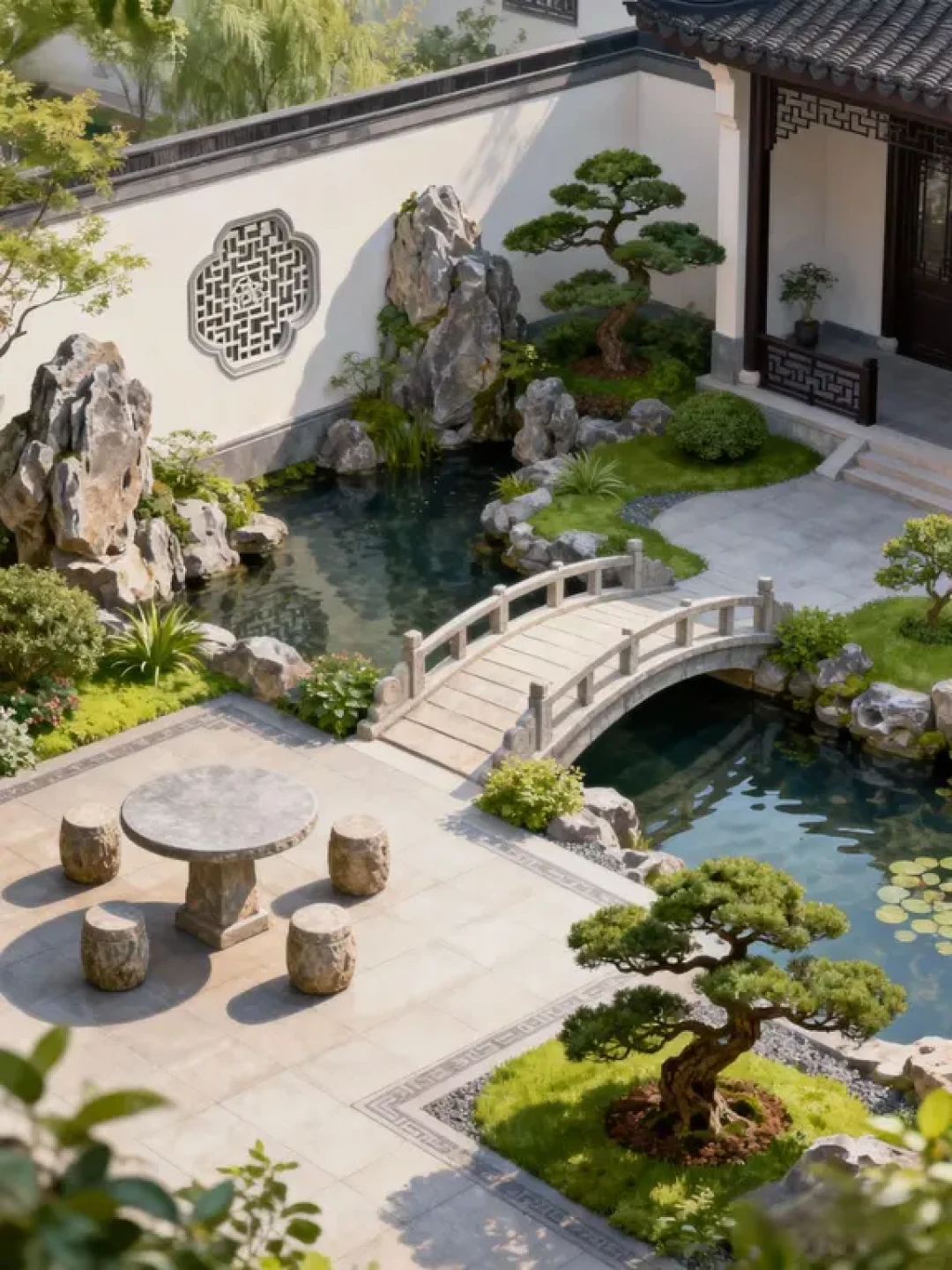 新中式庭院 | 一园藏尽东方雅韵