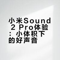 小米Sound 2 Pro体验来了，这款两分频的音箱体验怎么样？#家电年度大赏# 大龙Dallon的微博视频