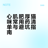 心肌肥厚猫咪日常药品