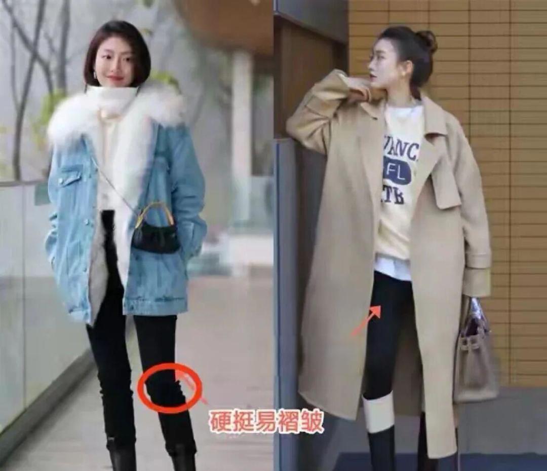 今年冬天“鲨鱼裤”又火了,中年女人这样穿回头率高还好看
