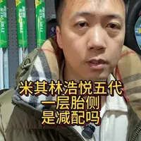 轮胎胎侧不是层数越多就越好，而是“好钢用在刀刃上”。#轮胎怎么选 #安全就选米其林 #用车知识 #米其林浩悦五代