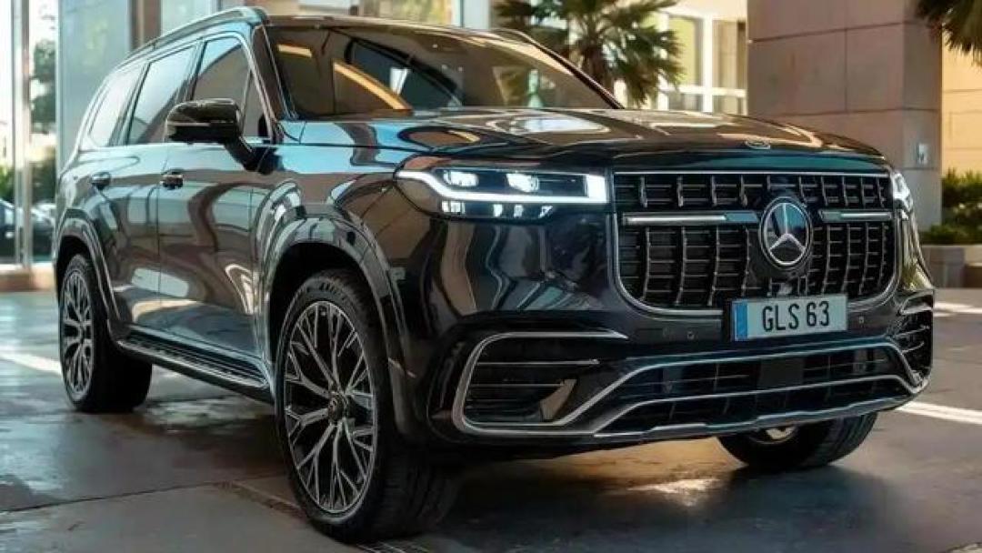 2026款奔驰AMG GLS 63亮相,620马力+4.1秒破百+七座豪华座舱