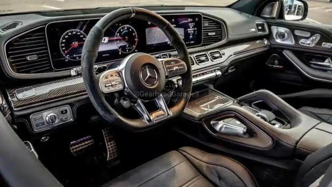 2026款奔驰AMG GLS 63亮相,620马力+4.1秒破百+七座豪华座舱