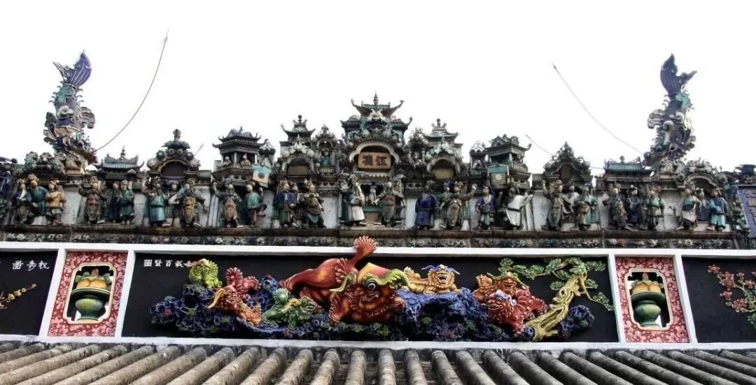 岭南天工(六)| 陈家祠“七绝”之陶塑:屋顶上的百年戏台