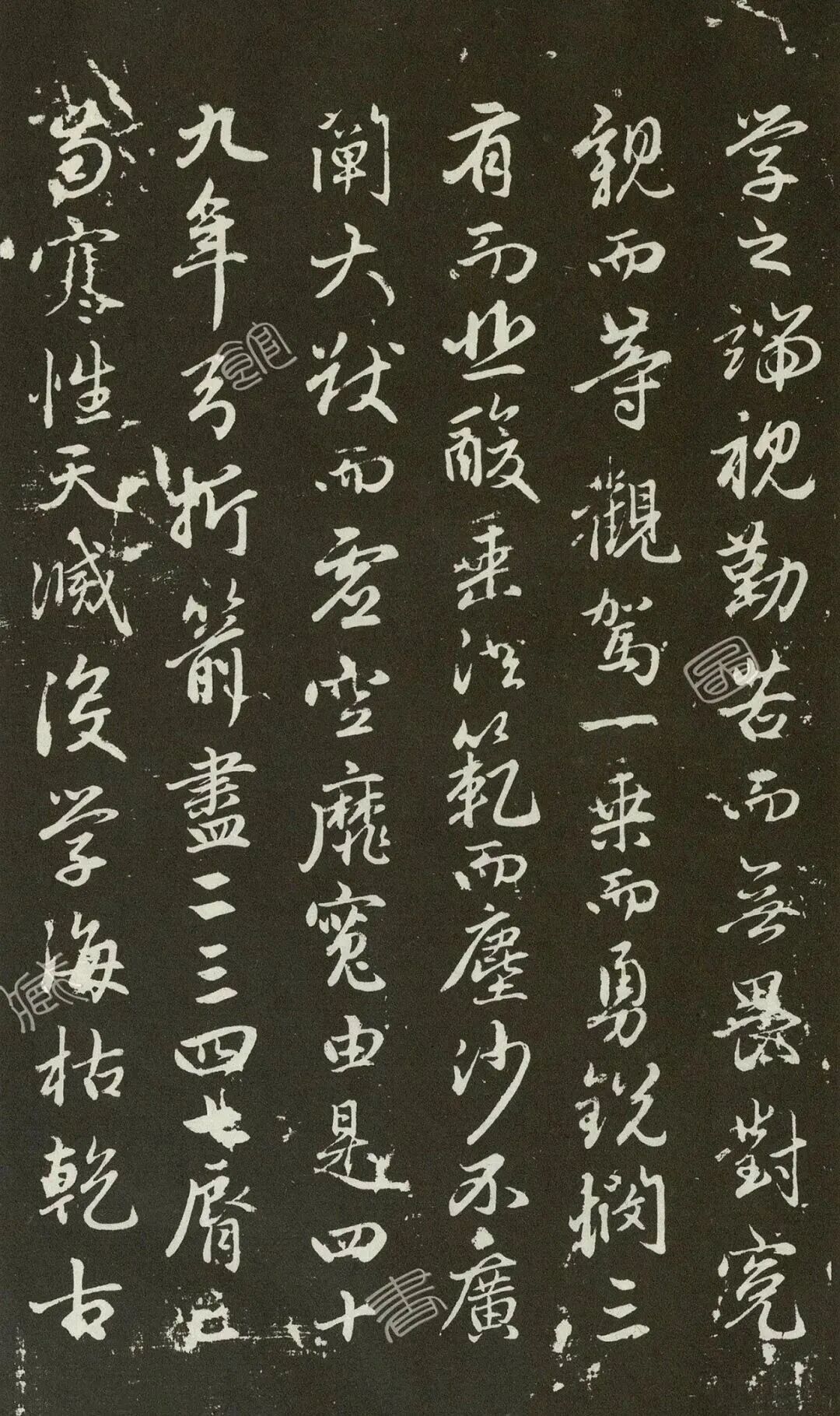 赵孟頫《勉学赋并序》：笔墨为舟，学道为岸