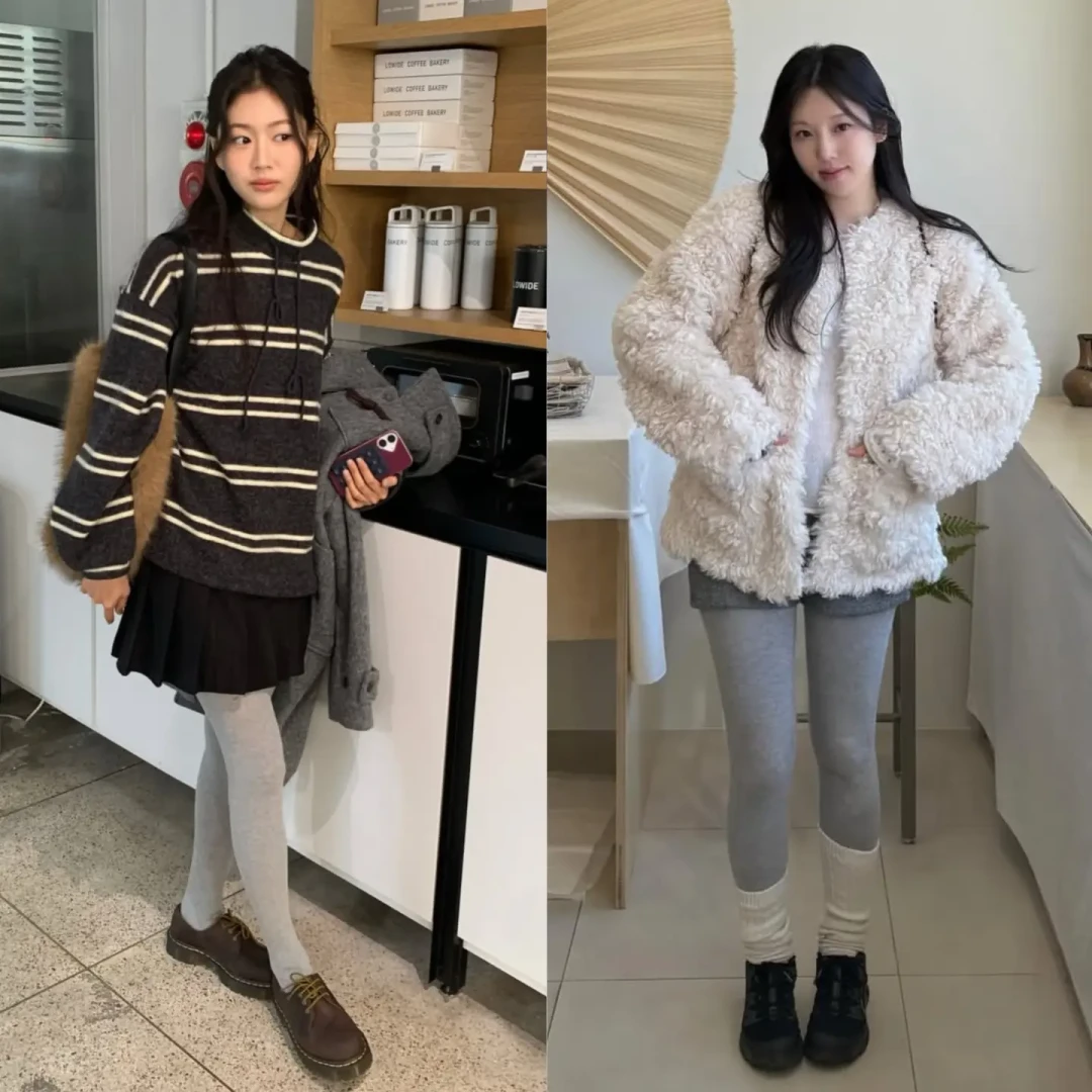 🇰🇷ins韩女ootd:袜子袜套|年末时髦穿搭
