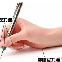 硬笔书法入门：握笔写字的发力技巧！