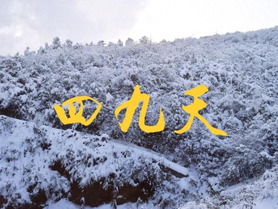 春节冷暖看四九,17号进四九,今年春节会冷哭吗?看农谚咋说