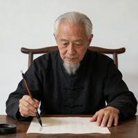 退休练字别瞎写！1个坐姿+2个握笔口诀，新手也能写工整