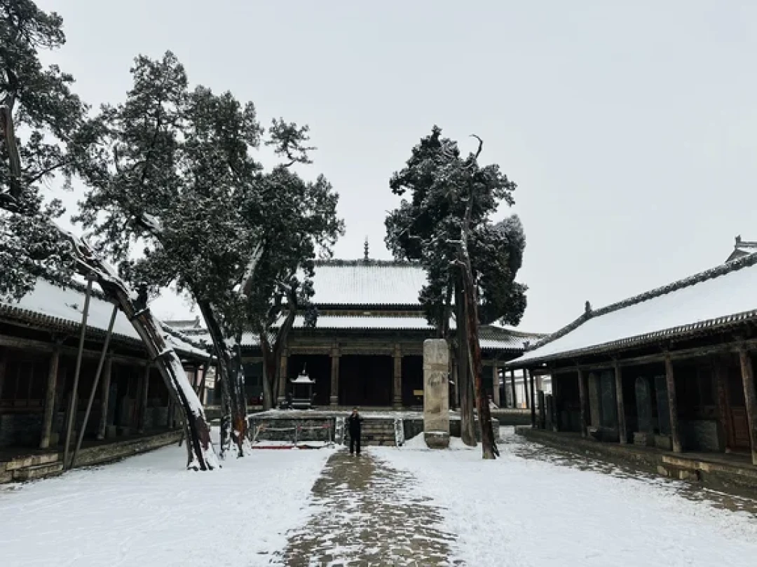 襄汾·汾城古镇|当古镇的木构遇上冬雪❄️