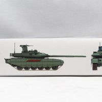 【模型网评测】AH模型 俄罗斯T-90M 突破主战坦克 1/35 AumsingHobby 35A070