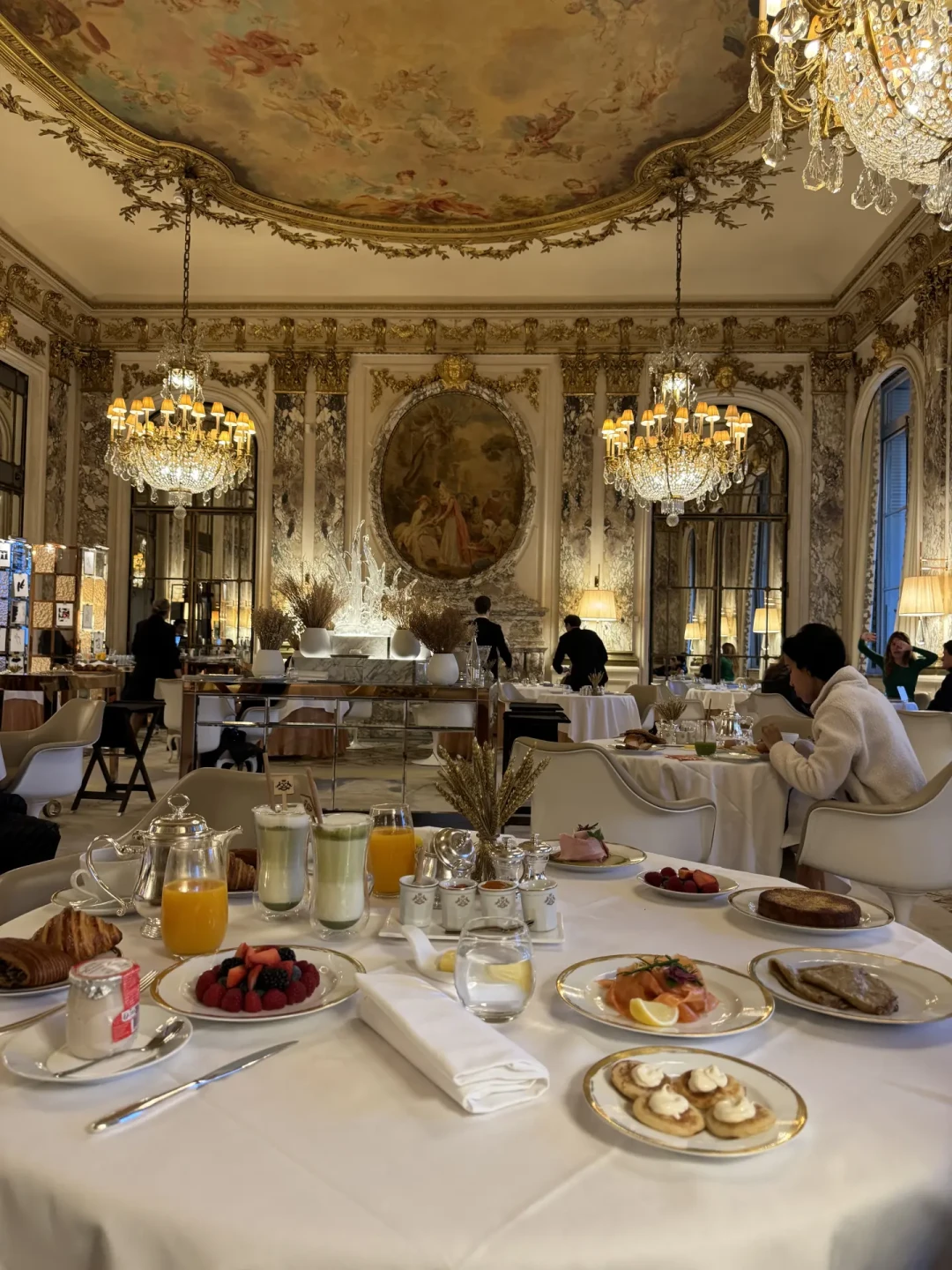 巴黎最美米其林brunch🍴Le Meurice攻略