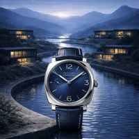 【专业腕表点评｜创始人视角】Panerai Radiomir 1940 PAM 00573：白金与深蓝，让硬朗回到秩序