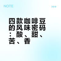 【寻豆手记】四支明谦豆，喝透酸甜苦香