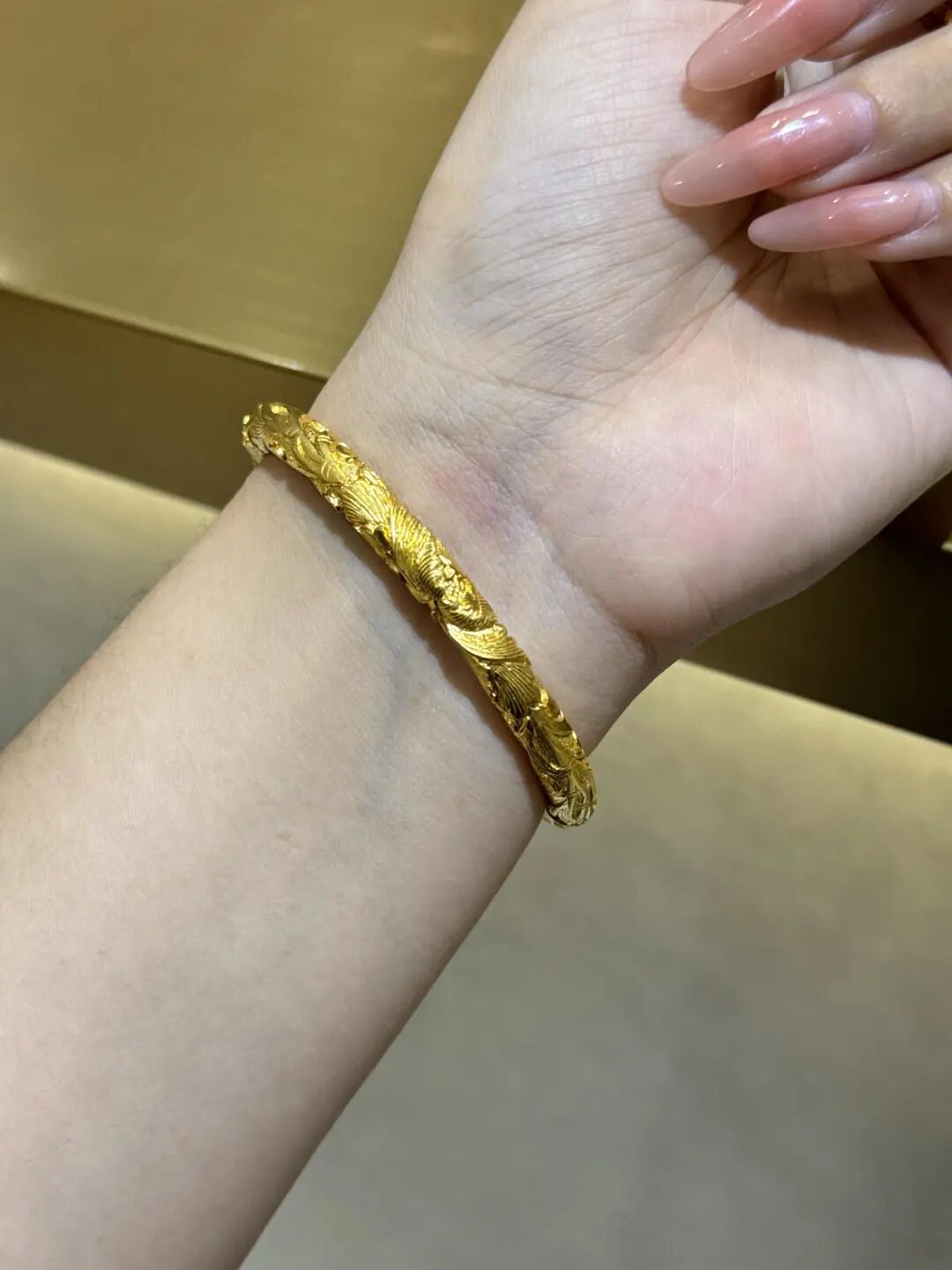 90克黄金打造的手镯有多震撼?实物美到犯规