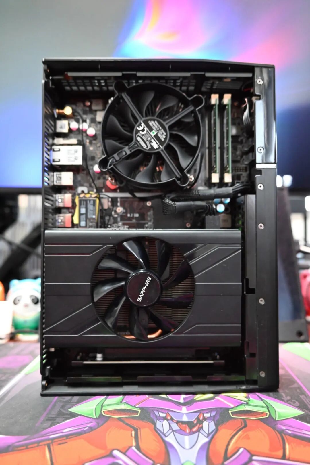 可玩性极高的迷你主机,支持8-9代魔改CPU,双盘位双网口,支持1060s独立显卡,还能装黑苹果!