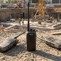 拓朋A50模拟对讲机：工地上的“沟通纽带”