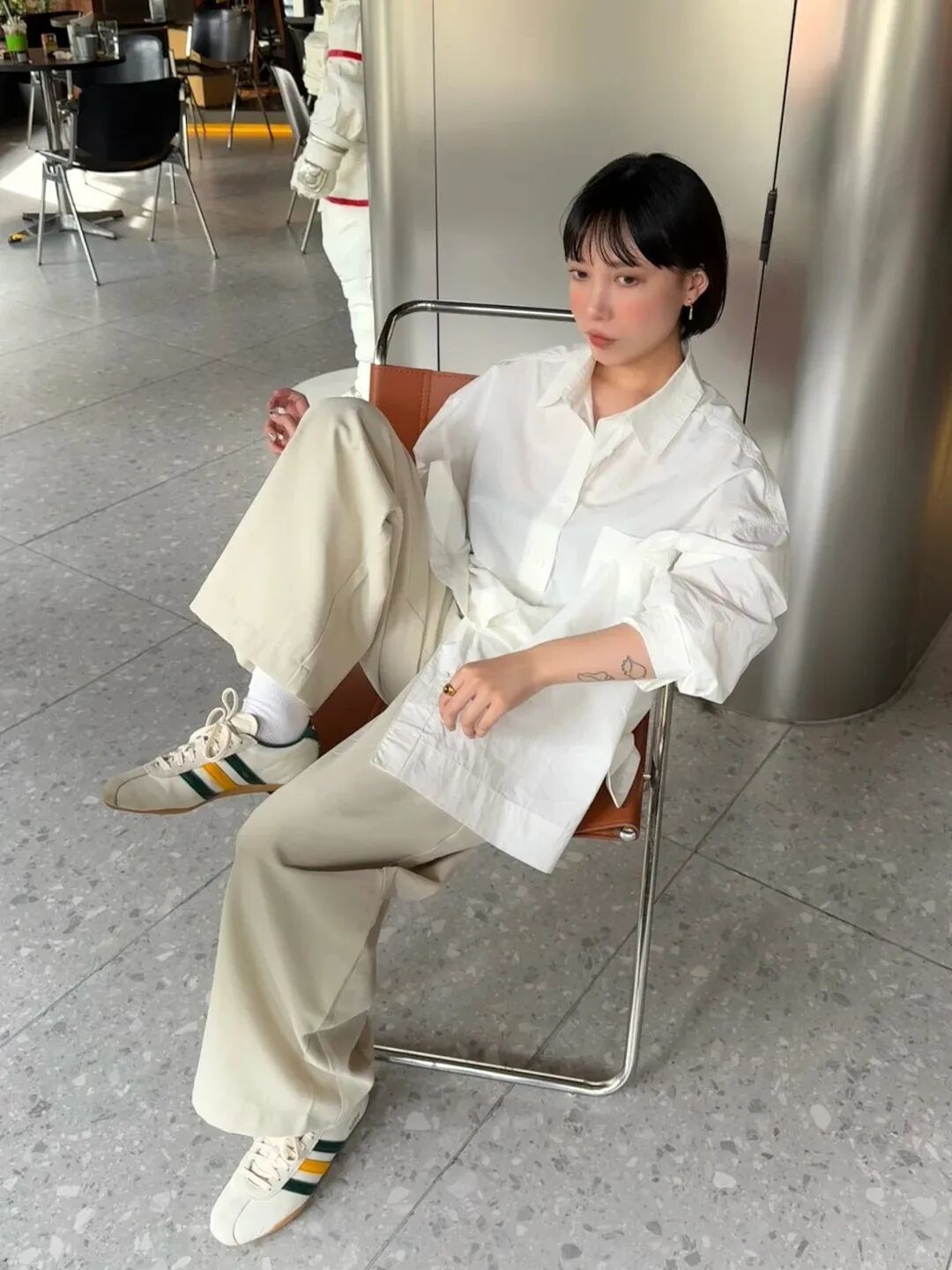 日系少女「春卷」的球鞋造型录