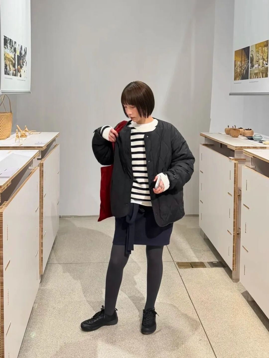 日系少女「春卷」的球鞋造型录