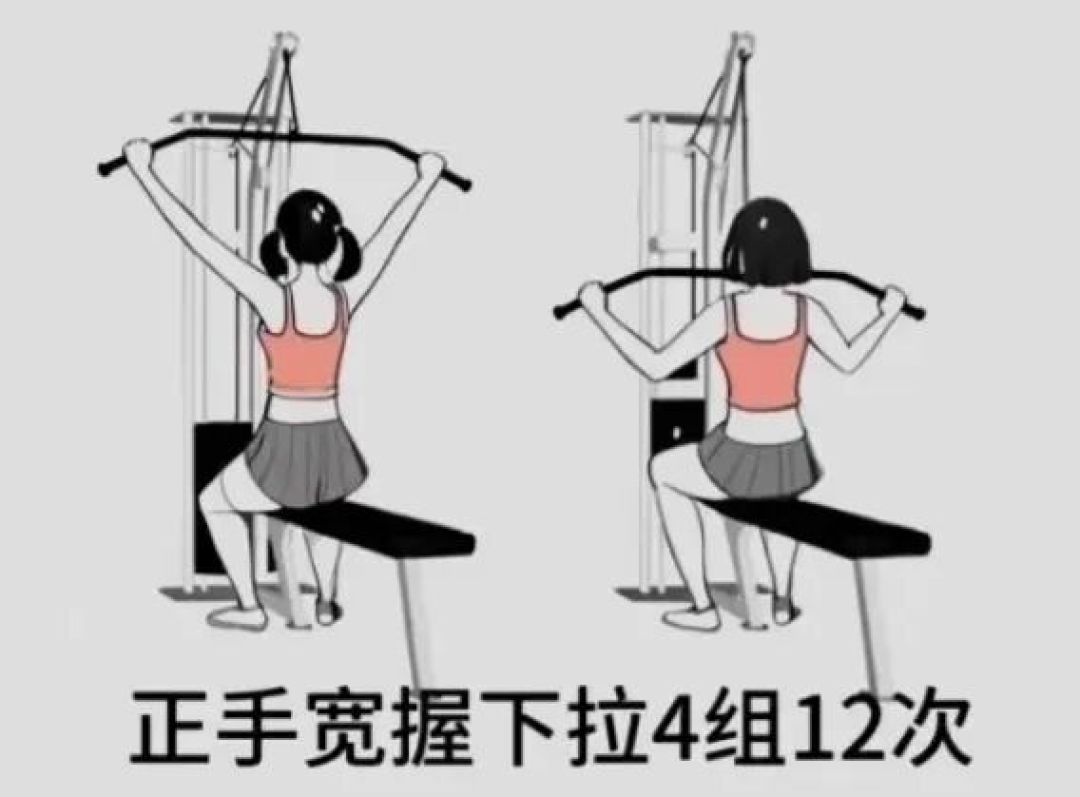 周一练背日 | 6个动作挑5个,薄背+直角肩直接焊在身上!