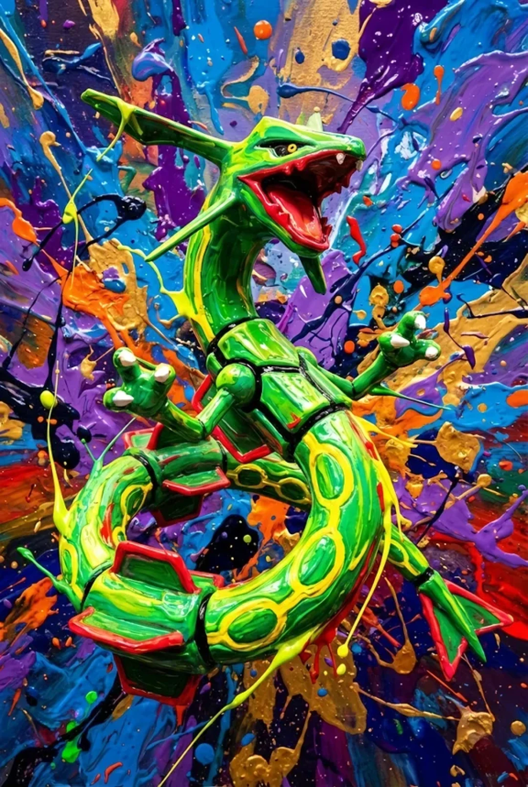 🔴🔵🟢 宝石版传说宝可梦喷溅涂鸦风