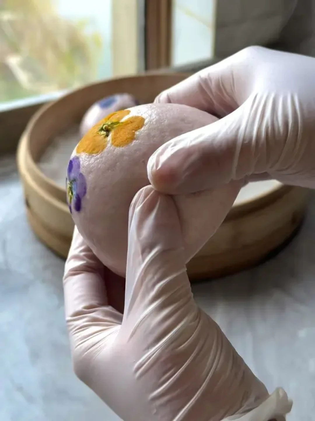紫薯山药馒头&桑葚乌梅陈皮羹(附教程)