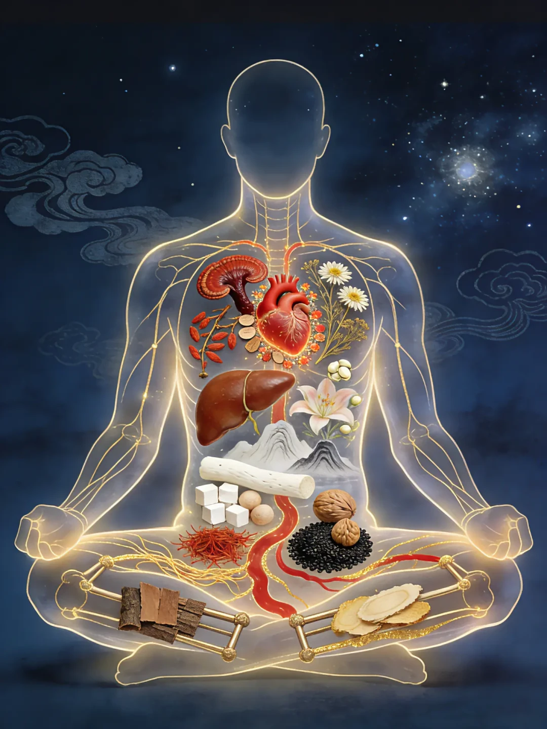 🌱【身体地图｜你的每个器官，都有一种本草守