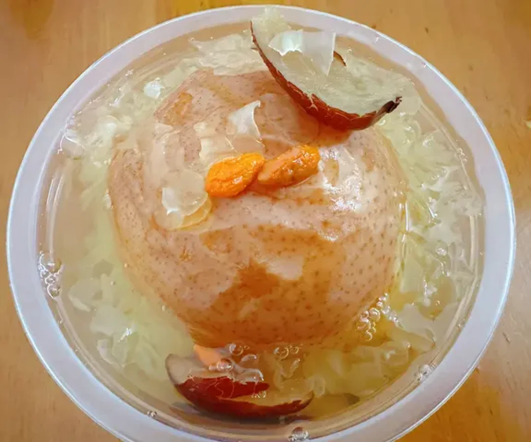 🍐秋冬润燥丨银耳炖雪梨，炖盅版2小时出胶