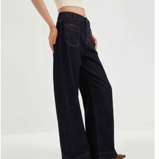 MESUX米岫冬款复古牛仔裤测评｜梨形身材的冬日体面神裤👖