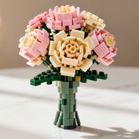 积木花束送礼值不值得？从拼装体验到情感表达的全面评测