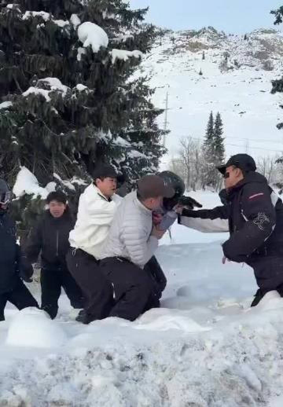 无视官方预警，新疆女游客下车拍照遭雪豹袭击咬伤面部