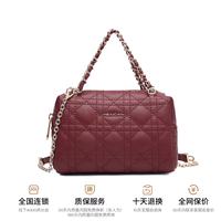 2025婚包天花板✨稻草人牛皮菱格方盒包，百搭到尖叫！