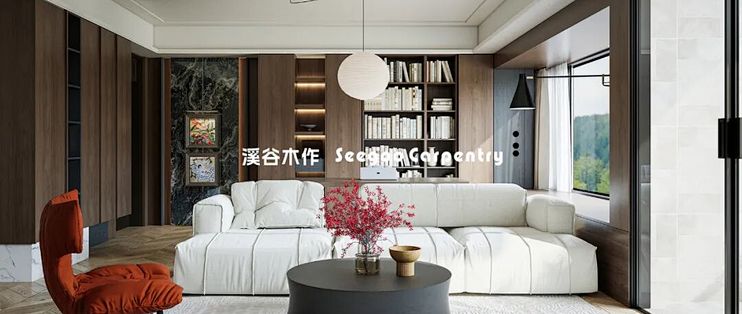 149㎡精装房不拆硬装,全屋定制这样融入才高效_装修主材_什么值得买