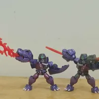 一个视频带你了解布鲁可星辰版变形金刚第六弹装甲隐藏和星辉隐藏BW威震天的区别#布鲁可变形金刚 #装甲隐藏