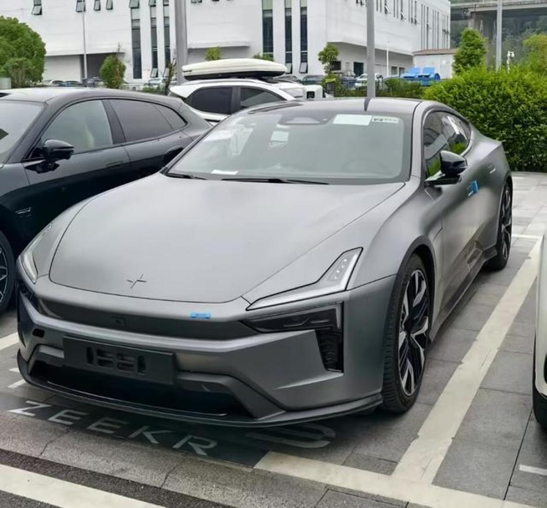 极星Polestar 5现身国内,造型前卫酷炫,全系配双电机+3S级零百