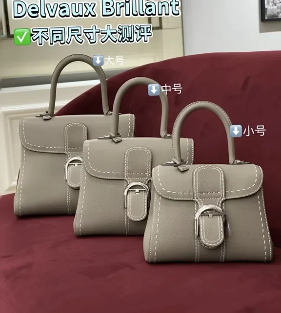 Delvaux 开挂包🔍Brillant外缝线手袋全家福