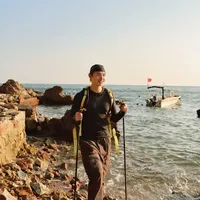 🌊海边徒步穿对裤子有多爽