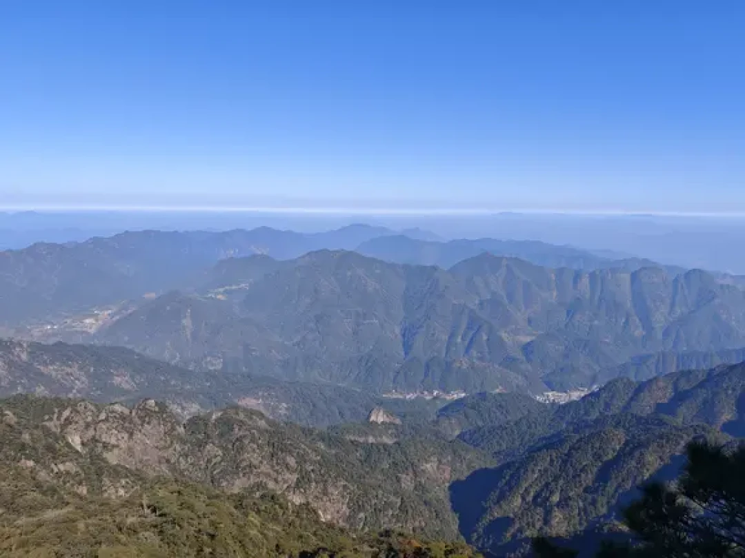 三清山6小时全程徒步20KM大环线时间线