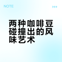两种咖啡豆碰撞出的风味艺术