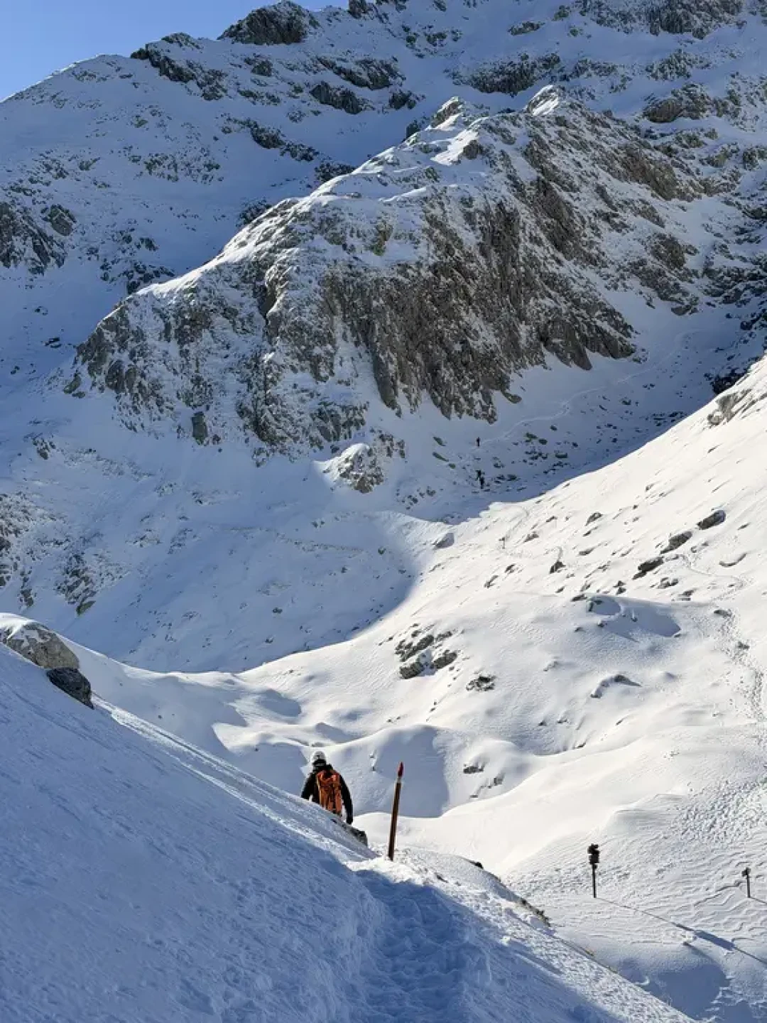 冬季托斯卡纳 Alpi Apuane 爬雪山