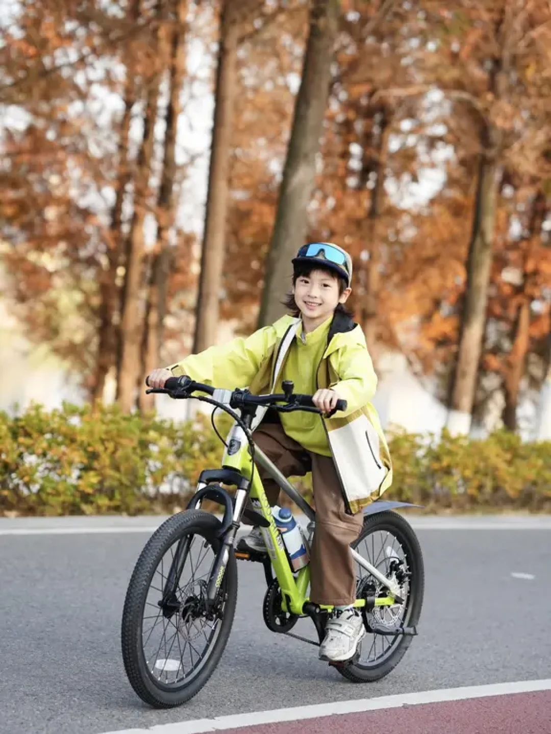 ❄️🌳冬日户外遛娃👦冬天也有好骑心🚲
