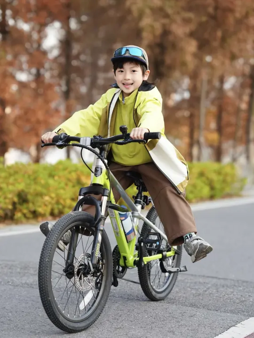 ❄️🌳冬日户外遛娃👦冬天也有好骑心🚲