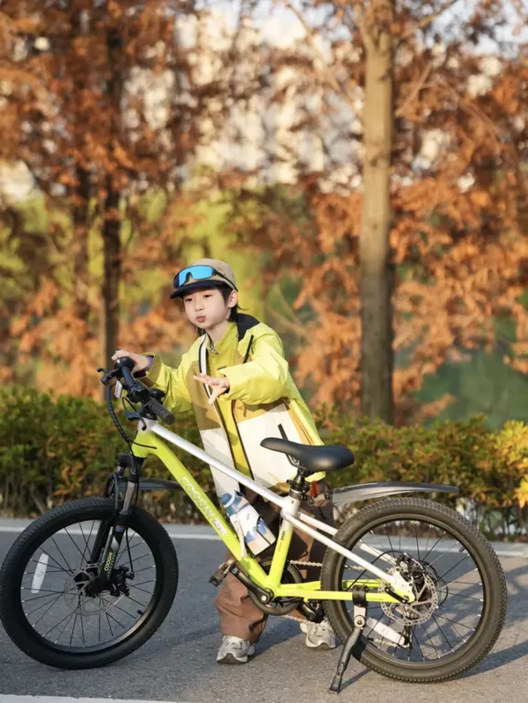 ❄️🌳冬日户外遛娃👦冬天也有好骑心🚲