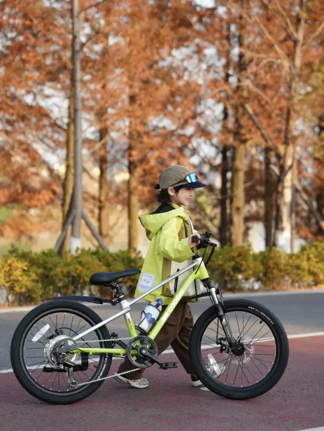 ❄️🌳冬日户外遛娃👦冬天也有好骑心🚲