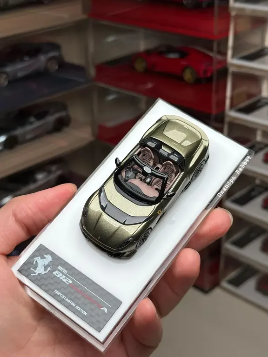 1/64 法拉利812ca 树脂车模