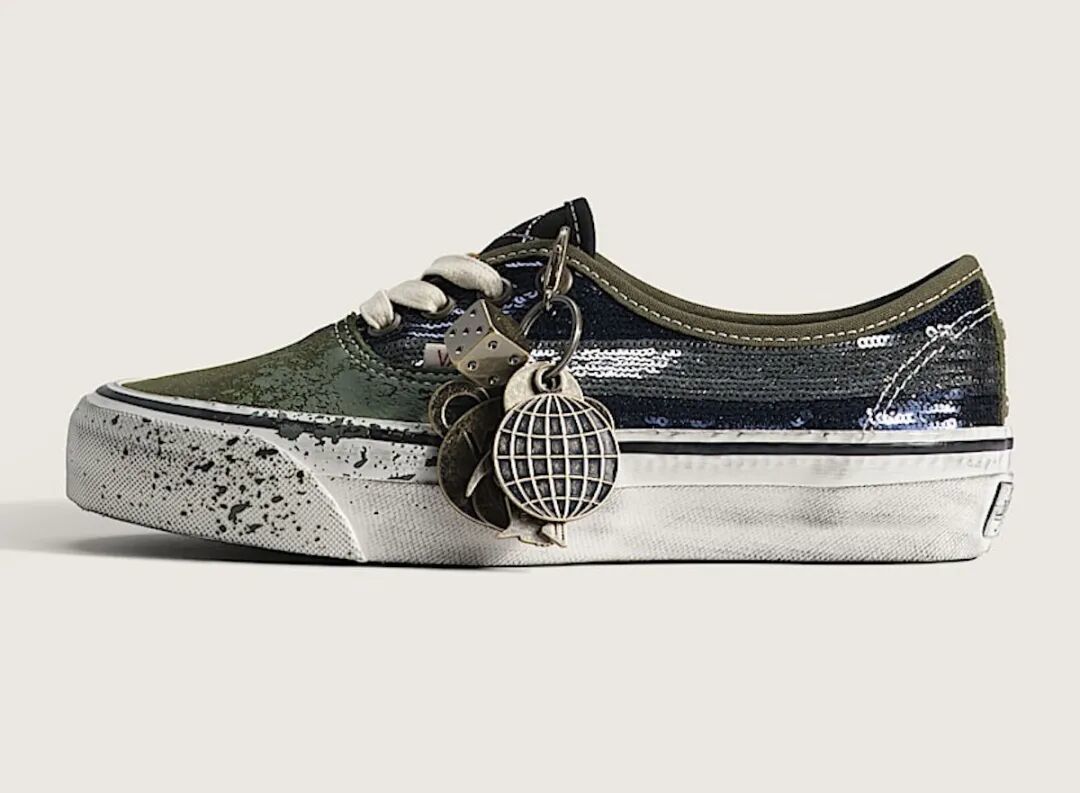 Vans又玩香奈儿风!这次是Vans Authentic鞋型