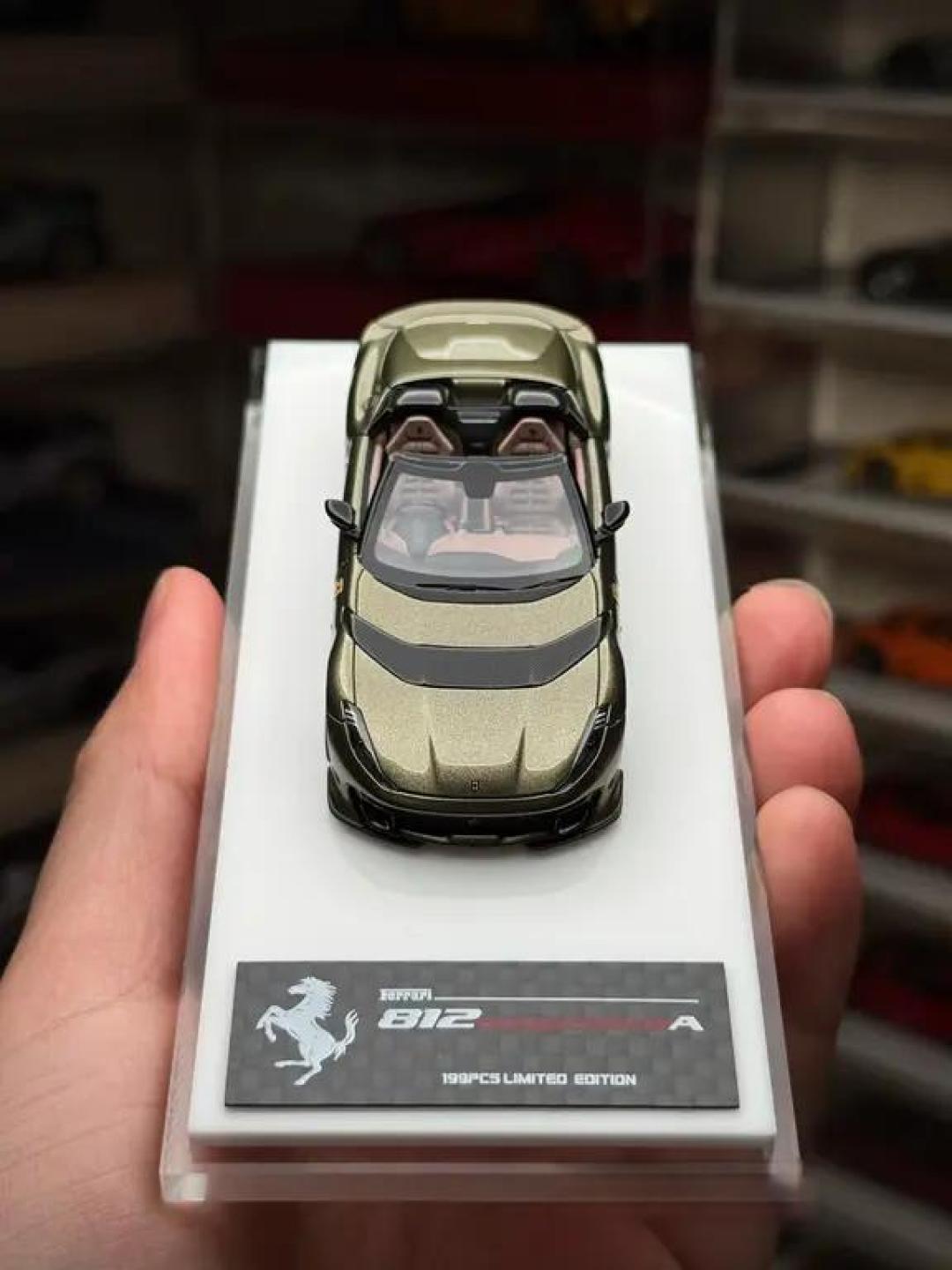1/64 法拉利812ca 树脂车模