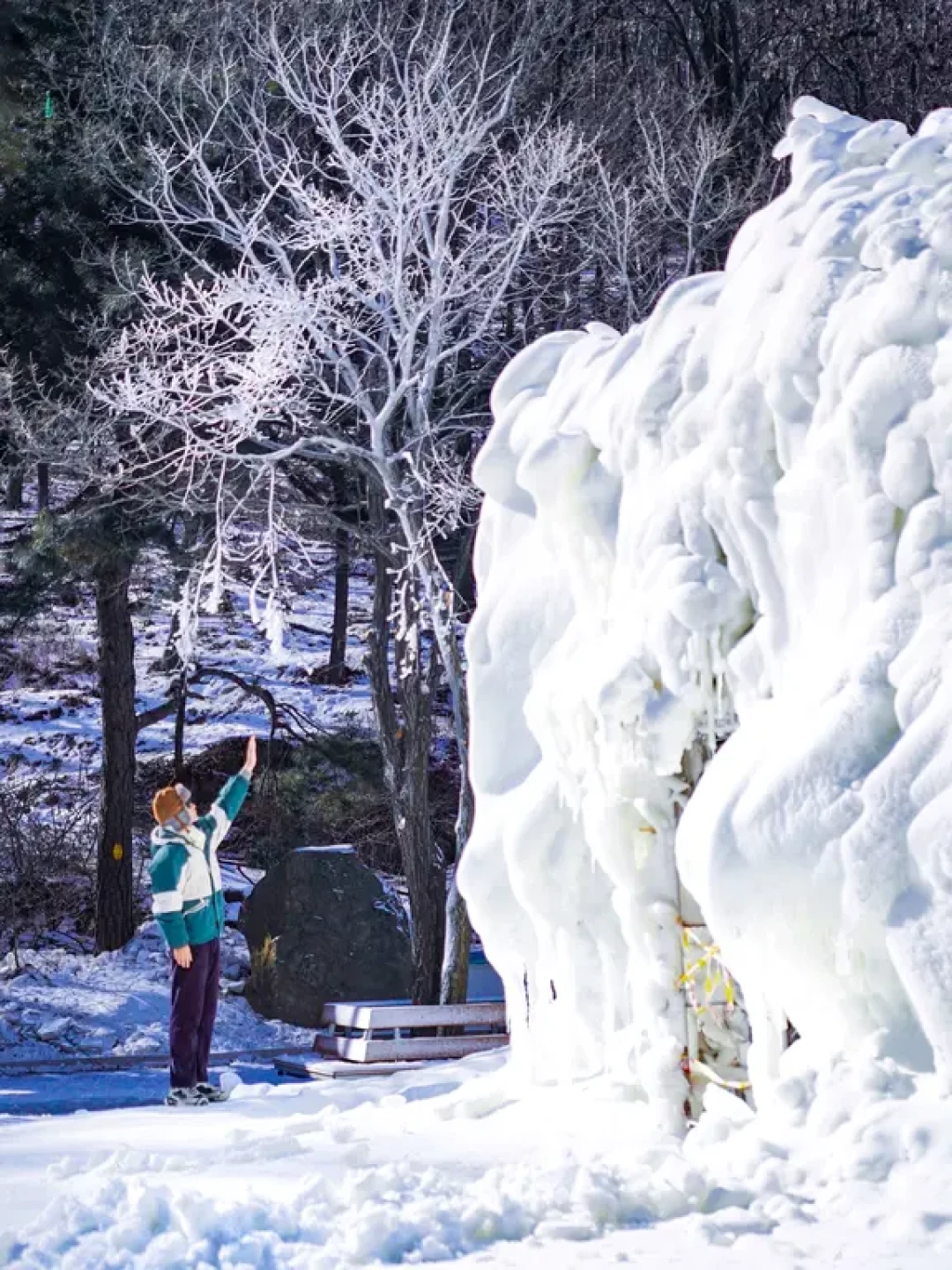 这是山东淄博!不是长白山⛄️省下机票不挨冻!
