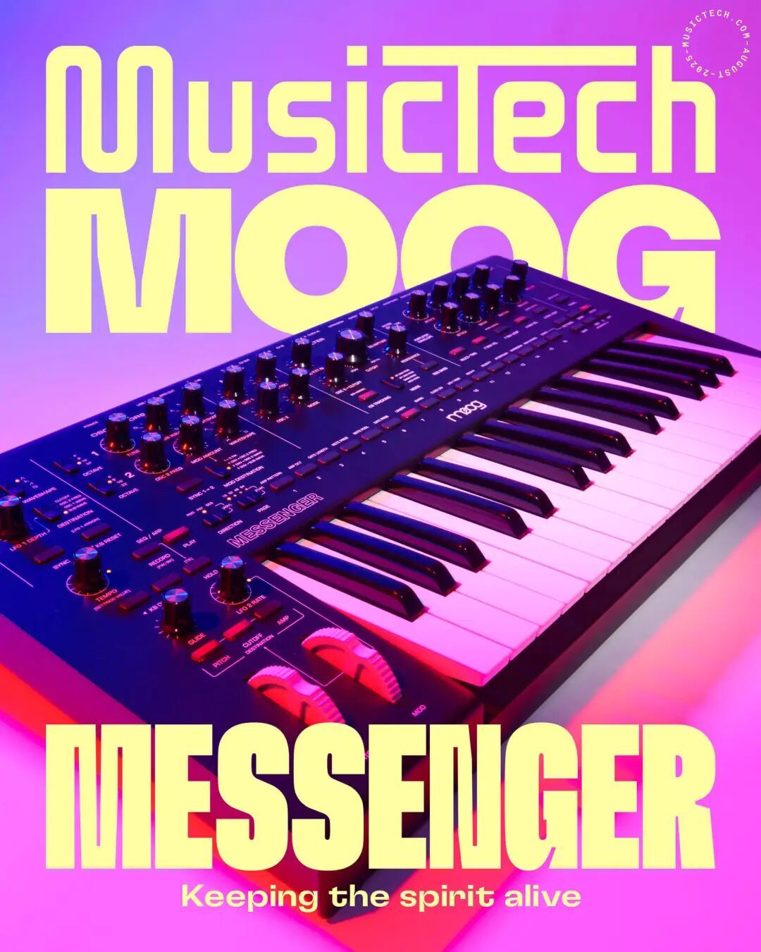 Moog总裁亲口承认:Messenger要做年轻人的第一台合成器,而且这只是开始!